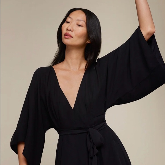 Black and White Patterned Dress - Picture 4 of 5